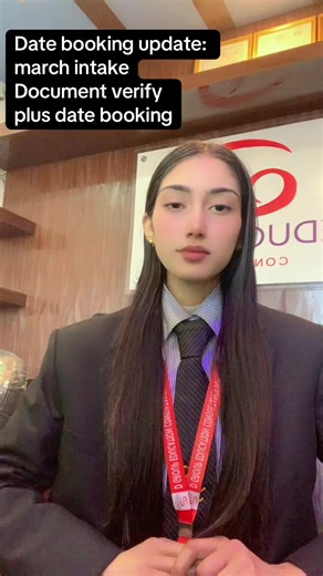 March Intake Date Booking Update