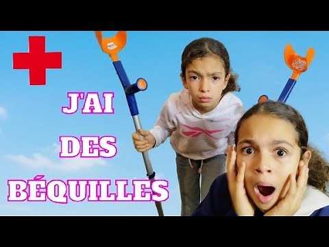 J'ai des béquilles (ma sœur m'obéit 24h)