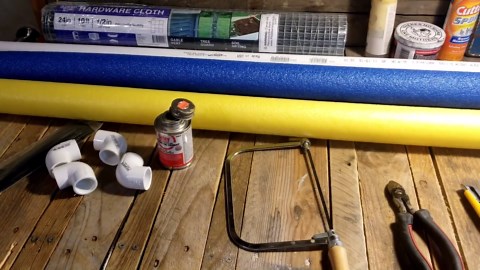 We built a floating sifter — because kneeling in the mud was getting silly