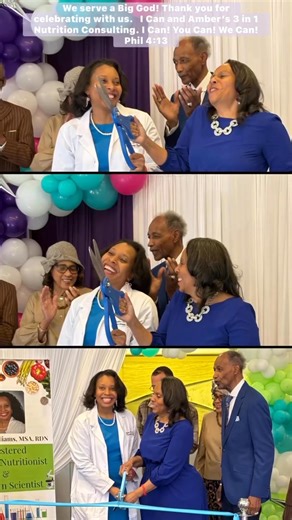 I Can Education and Enrichment Center, Inc and Amber’s 3 in 1 Nutrition Consulting, LLC Ribbon Cutting & Open House. 2025 | Georgie A. Williams