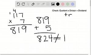 SOLVED:The division problem 35 ÷7 can be interpreted as "how many 7 s are there in 35 m^" Likewise, a division problem such as 3 ÷(1)/(2) can be interpreted as, "how tion to do the following division problems. (a) 4 ÷(1)/(2) (b) 3 ÷(1)/(4) (c) 5 ÷(1)/(8) (d) 6 ÷(1)/(7) (e) (5)/(6) ÷(1)/(6) (f) (7)/(8) ÷(1)/(8)