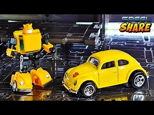 Hot Wheels Bumblebee - Hasbro Transformers G1 - Volkswagen Beetle