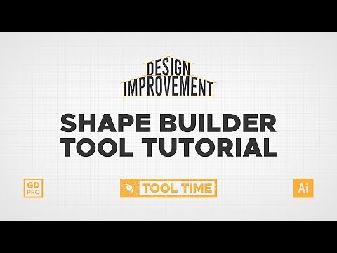 How the Shape Builder Tool Works • Adobe Illustrator Tutorial