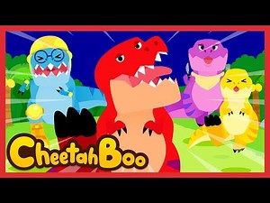 😁🦕Let's meet awesome various Dinosaurs ❗ 😁🦖 | Dinosaurs songs compilation | Kids song #cheetahboo
