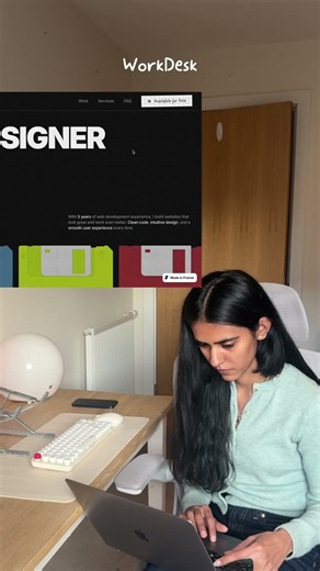 5 Free Framer Portfolio Templates #designportfolio #uxui #shorts #design