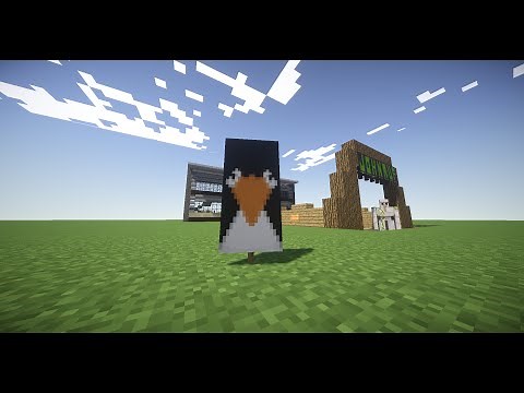 How To Make A Penguin Banner In Minecraft!
