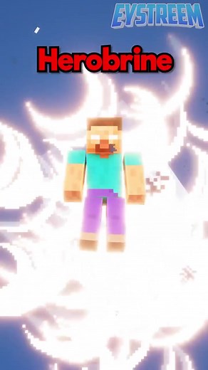 But I'm Scared of Herobrine 😳 #minecraft #animation #herobrine #minecraftmemes #gaming #fyp