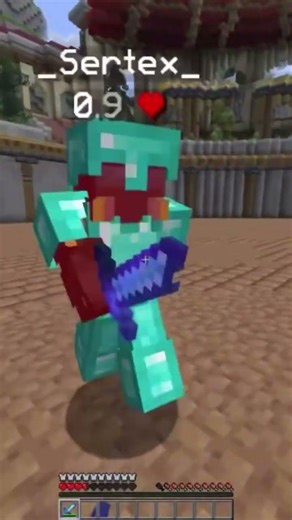 Beating a hacker! #minecraft #edit #swordpvp