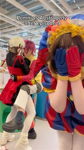 The credits… ‪@Alicenyannyan‬ ‪@newtsip‬ #tadc #pomni #gangle #zooble #cosplay #theamazingdigitalcircus