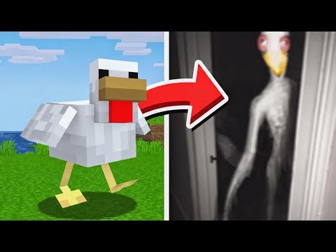 Minecraft Mobs Spotted in Real Life!