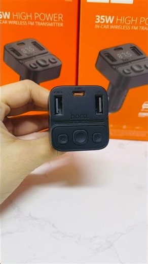 Car Bluetooth FM transmitter hoco E87 PD/QC 35W