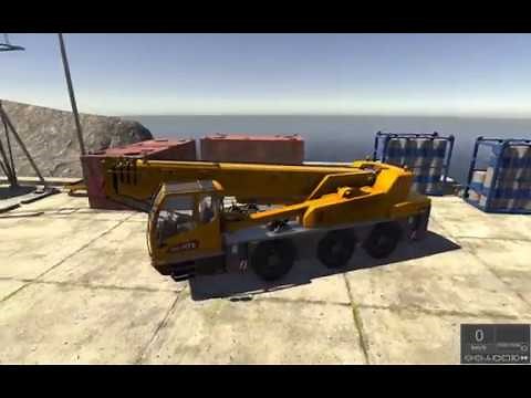 Crane simulator on Unity
