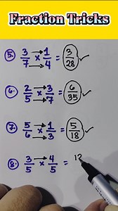 108K views · 5.5K reactions | Basic Math Review: Fraction Tricks That You Need To Know! || How To Divide, Multipy and Add Fraction #SimpleMathematics #fractiontricks #grade6math #grade5math | Mathematics Tutorial | Facebook