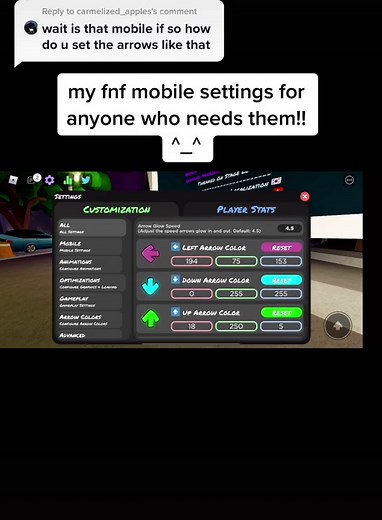 How to Center Your FNF Arrows on Mobile | Roblox Edit Tutorial
