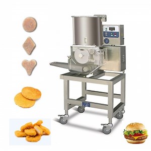 [Hot Item] Commercial Small Scale Automatic Hamburger Patty Chicken Nuggets Forming Machines
