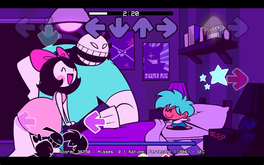 【FNF优质模组】Twinsomnia (Boy 'n' Girl) 全流程