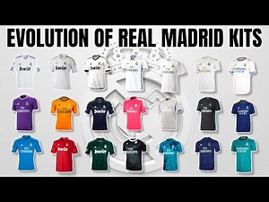 The Evolution Of Real Madrid Kits, Jersey Real Madrid Terbaik Dari Masa Ke Masa
