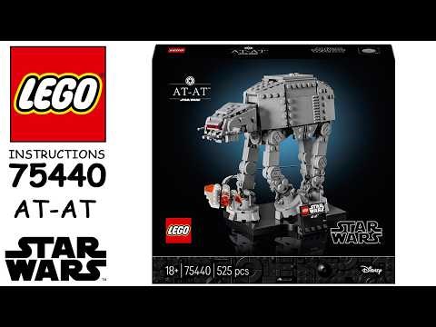 How to build LEGO Star Wars 75440 - AT-AT (Step-by-Step Tutorial)