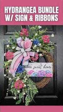 Hydrangea Wreath DIY Made Easy