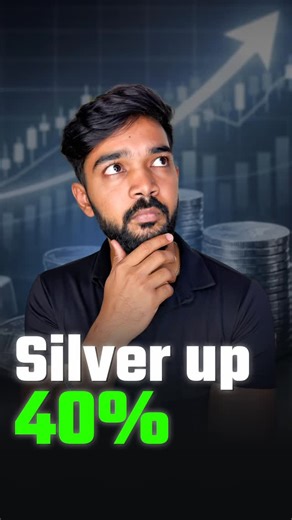 Suresh Patiel on Instagram: "Silver Up 40% — Is This the Next Gold? [silver price, silver 40 percent, silver vs gold, silver rally 2026, silver next gold, silver price prediction, silver investment, gold silver price, mcx silver, silver rate india, silver futures, silver crash gold, silver high record, silver dollar weak,silver, gold, dollar] #SilverPrice #GoldPrice #SilverRate #GoldRate #MCX #SilverSurge #GoldVsSilver #Commodity #Trading #InvestingIndia #Finance #MarketUpdate #SilverInvestment