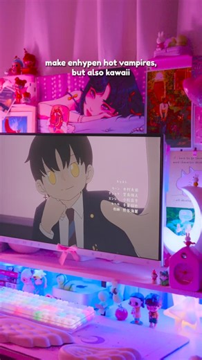 day & kay on Instagram: "I am such a fan of an anime that has fun opening and ending songs. This version for Dark Moon: The Blood Altar was just so cute! I wish it was set to a more upbeat song like Polaroid Love or No Doubt, but Criminal Love is eternal, sooo…-xo, day What anime’s ending song do you like the most? anime: dark moon: the blood altar where to watch: crunchyroll 🌈 comment, share, and follow for more anime & cozy content 💖 all interactions always appreciated . . . 🔖 enhypen, enge