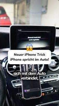 🔥 Brand new iPhone trick: My iPhone talks to me in the car!