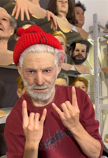 silicone mask #siliconemask #halloweenmask #硅胶面具 #realistic #cosplay #Disguise