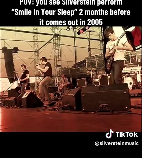 June 2005- Silverstein performs “Smile In Your Sleep” 2 months before the release of Discovering the Waterfront. Filmed in Quebec City. #silverstein #2000semo #scenemo #livemusic #emo