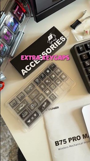 The Ultimate Creamy Keyboard? YUNZII B75 Pro Max ⌨️✨ #yunzii #yunziib75promax #mechanicalkeyboard