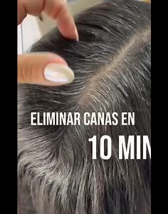Elimina las canas en 10 minutos. elimina las canas sin quimico | Ana Recetas