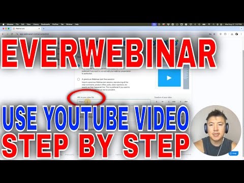 ✅ How To Use YouTube Videos In EverWebinar🔴