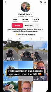 En plus de FB et IG, ils sont aussi sur TikTok maintenant! 😡 | Patrick Leroux CSP HoF