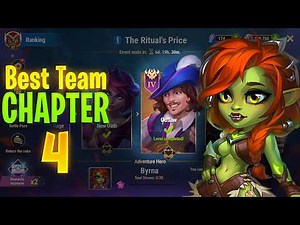 Hero Wars Byrna’s Adventure Chapter 4 Best Team | Outlaw Guide | The Ritual’s Price