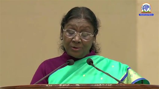 President Droupadi Murmu addresses the National Energy Conservation Awards (NECA) 2025 in New Delhi. President Murmu says that energy conservation is no longer just an option but a necessity of the present time. #NationalEnergyConservationDay #NECA2025 #EnergyConservationDay #SaveEnergy #GoGreen | All India Radio News