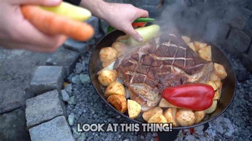 The old-fashioned way to cook veal ribs