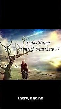 How did Judas Die – #JudasContradiction