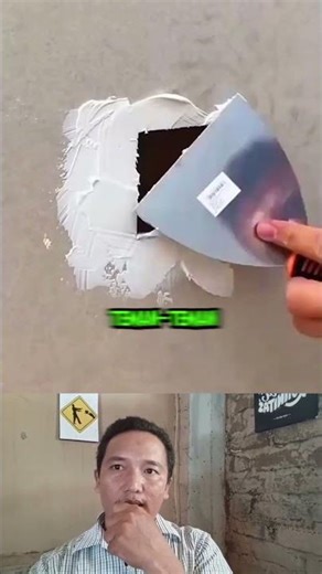 how to patch gypsum board #gypsumboard #wood #creativegypsumboard #woodworking #homeceiling #shorts