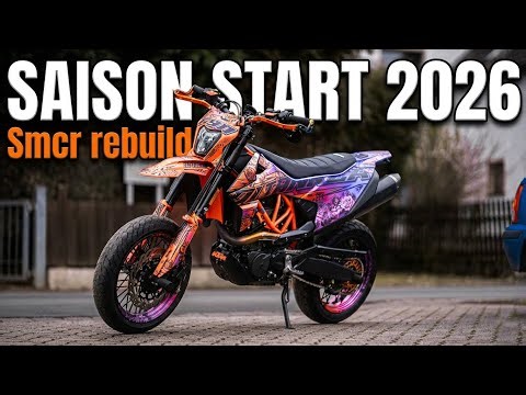 Saison Start 2026 | SMCR rebuild | Motovlog