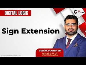 Sign Extension in Various Number Representations | 2's Complement | Digital Logic