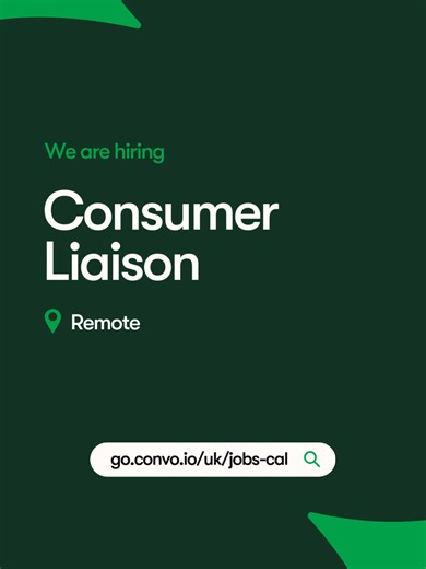 Looking for new opportunities in 2026? 👀 Convo is hiring a Consumer Liaison to support BSL users with enquiries, funding applications, and using our app - making sure every consumer has a smooth, stress-free experience. 👉 Part time | Remote (UK) 👉 Fluent in BSL 👉 Consumer support and tech guidance 👉 £28-30k benefits 📩 Send your CV BSL video to tara.forkin@convo.io ⏰ Closes 23 Jan 2026 at 5PM #newjobopportunity #joinourteam #wearehiring