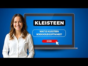 Kleisteen online boekhouden - Het boekhoudprogramma voor accountants en ondernemers.