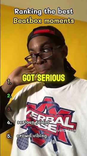 Ranking the best beatbox moments