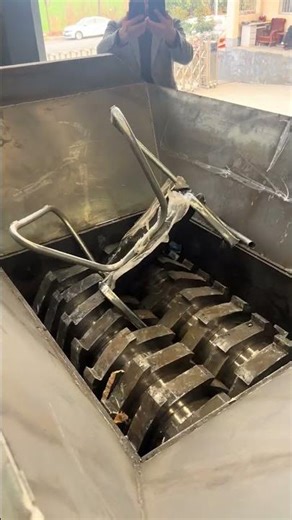 Waste Furniture Shredding in Action | ARZIR Industrial Shredder