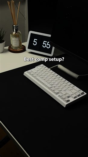 Best aesthetic comp setup none of that bs 🤮 #comp #compsetup