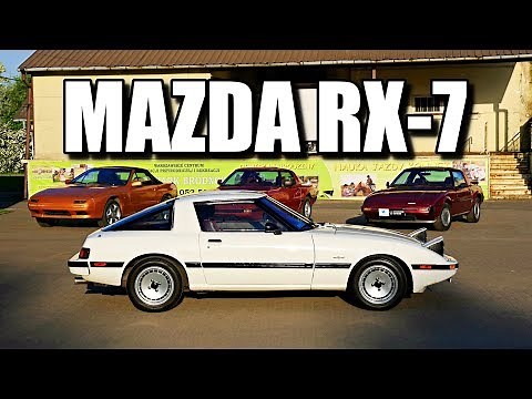 Mazda RX-7 FB 1985 (ENG) - Wankel Rotary Engine Classic Coupe - Test Drive and Review