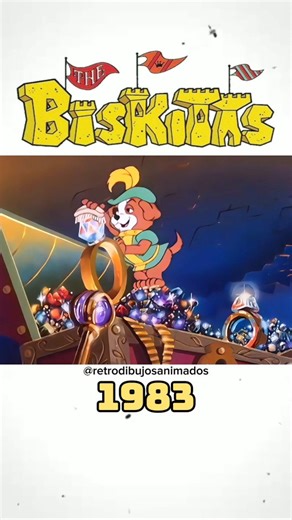 15K views · 3.8K reactions | Los Biskitts fue una serie animada estadounidense creada y producida por Hanna-Barbera en 1983 con un total de 26 episodios y fue doblada en México. Los Biskitts son unos diminutos perros que viven en la Isla Biskitt y que resguardan las joyas del malévolo Rey Max.  LA RECUERDAS❓ #hannabarbera #dibujosanimados #cartoons80 #80s | Retro Dibujos Animados | Facebook