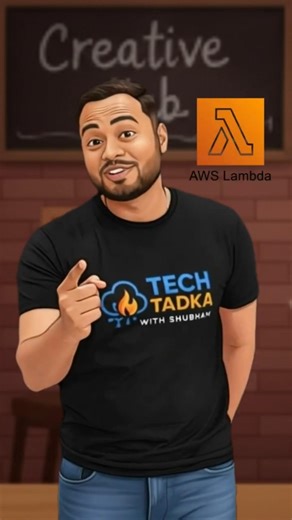 AWS Lambda Explained in 30 Seconds! 🍲 (Serverless in Hinglish) 🚀 #shorts