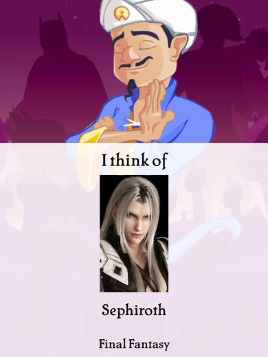 Final Fantasy 7 Sephiroth Edit | Genie in a Bottle Transformation