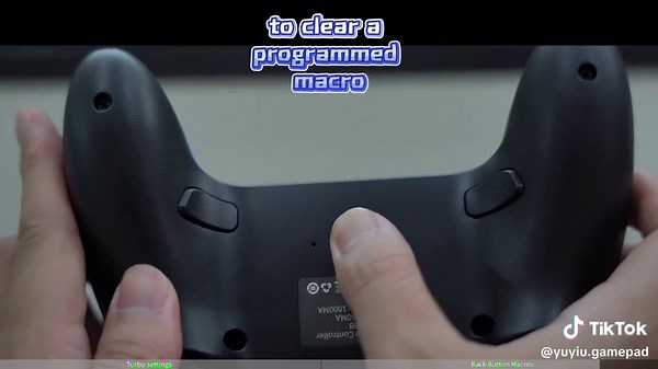 How to remap the back buttons on our controller for PS5#ps5 #backbuttons #controller