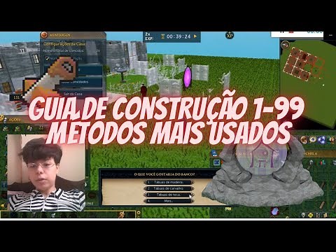 BUILDING GUIDE 1-99 || MOST USED METHODS | RUNESCAPE